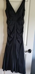 Black evening gown